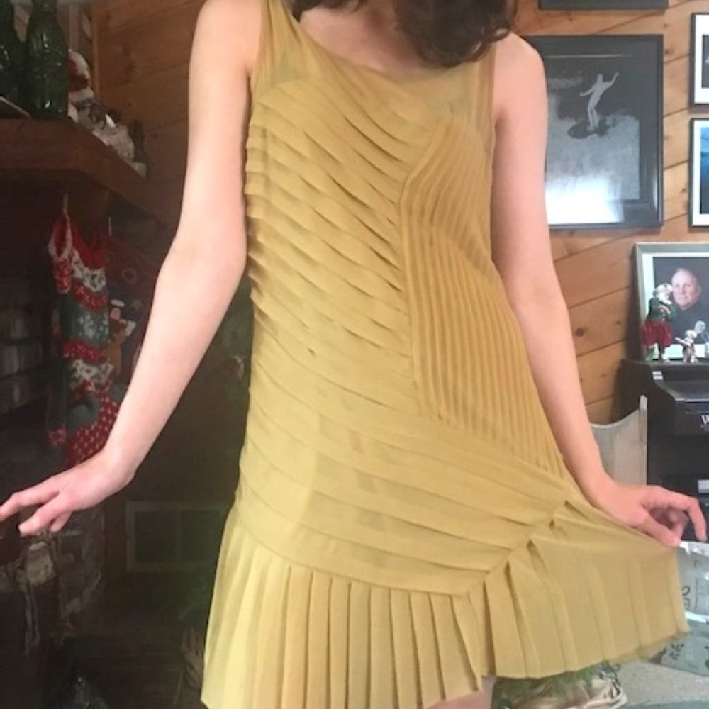 Lauren Conrad pleated shift dress